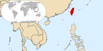 Taiwan globale kaart